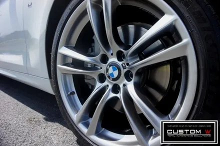 BMW 5GT 20인치 휠상처 수리후, 고스트 크롬 휠도색. / 용인 처인구
