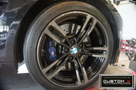 잘못된 휠수리로 고생하신 고객분.. BMW F80 M3 437M 휠복원 작업. / 용인 처인구