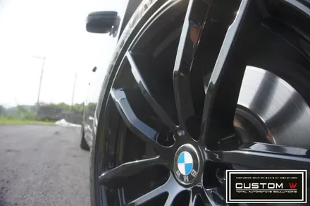 BMW G30 5시리즈 블랙유광 휠도색. / 용인 처인구