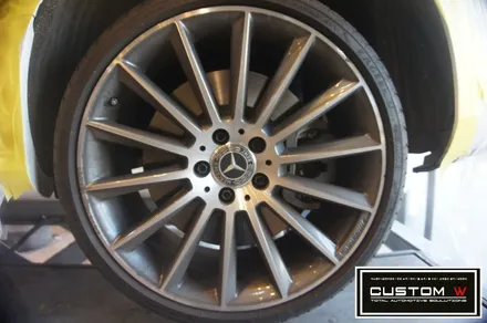 벤츠 C43AMG & E400쿠페 블랙유광 휠도색,캘리퍼도색.! / 용인 처인구