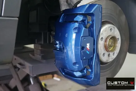 BMW X5 50D 상처난 다이아몬드 컷팅 휠수리 & 부식 녹 제거 후, 캘리퍼 도색 작업 까지.! / 용인 처인구