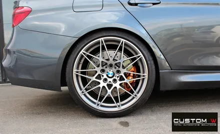 BMW F80 M3 카본 세라믹 골드 캘리퍼 도색 / 용인 처인구