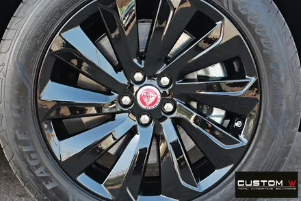 재규어 E페이스(E-PACE) 블랙유광 휠도색 / 용인 처인구