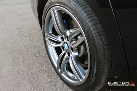 BMW 530d 휠 상처 수리 후 고스트 크롬 휠도색 / 용인 처인구