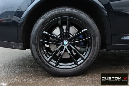 BMW X4 19인치 휠 블랙유광 휠도색 / 용인 처인구