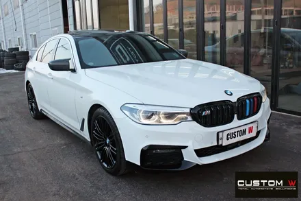 BMW 530i 664M 19인치 휠 상처 수리 후 블랙유광 휠도색 / 용인 처인구