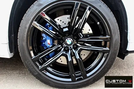 BMW F95 신형 X5M 21인치 블랙유광 휠도색 / 용인 처인구