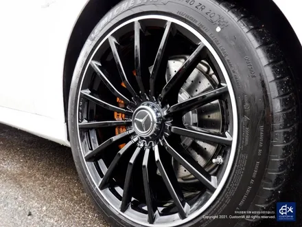 벤츠 GT43 AMG 블랙실버 투톤 유광 휠도색 & 카본 세라믹 골드 캘리퍼도색 / 용인 처인구