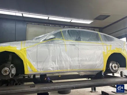 BMW 5GT 휠 수리 후 건메탈 휠도색 + 블루 캘리퍼 도색 / 용인 처인구