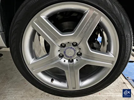 벤츠 W221 S500 휠수리 후 하이퍼 실버 휠도색 / 용인 처인구
