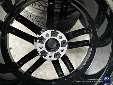 BMW 730Ld 박리 후 블랙유광 휠도색 + 블루 캘리퍼 도색 / 용인 처인구