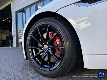 재규어 F타입(F-TYPE) 휠수리 후 블랙유광 휠도색 / 용인 처인구
