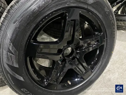 벤츠 G350 G바겐 블랙유광 휠도색 + 레드 캘리퍼 도색 / 용인 처인구