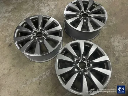 벤츠 GLC350e 리어 범퍼 수리 + 휠수리 후 무광 그레이 휠도색 + 블랙 캘리퍼 도색 / 용인 처인구