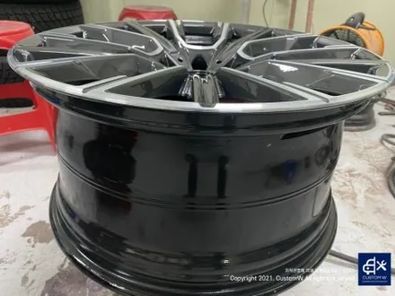 BMW G11 730D  깊게 파인 심한 휠 상처 수리 후, 다이아몬드 커팅 복원 / 용인 처인구