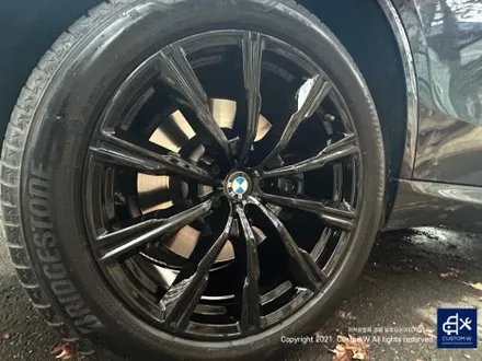 BMW G05 X5 740M 20인치 휠 상처 수리 후, 유광 블랙 휠도색 / 용인 처인구