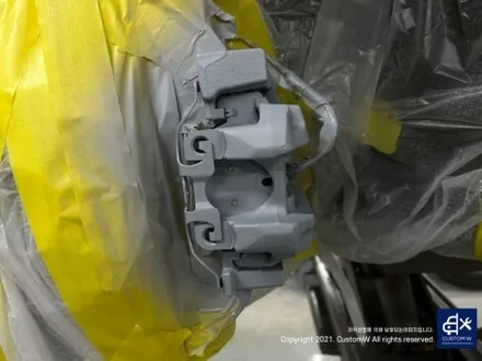 와_! 이게 플렉스다_! 전기차 럭셔리 세단 BMW I7 블루 캘리퍼 도색 고객과의 소통을 중요시하는 커스텀 W (feat. 훈훈한 카톡 내용 캡처 ) / 용인 처인구