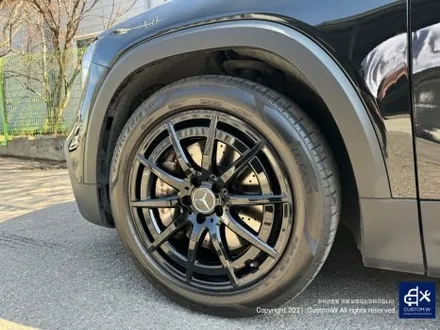 벤츠 GLB35 AMG 하이그로시 블랙 (유광 블랙) 휠 도색 작업으로 확 달라진 느낌 적인 느낌?! / 용인 처인구