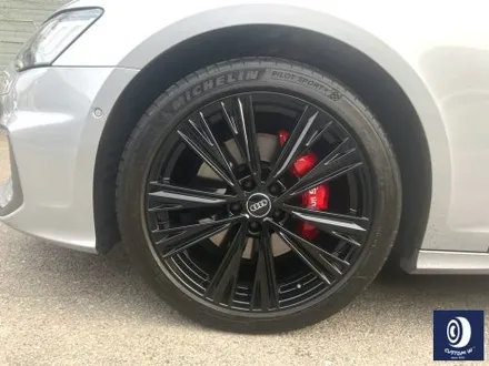 3년 전 캘리퍼 도색 작업 후, 재방문 주신 고객_! 아우디 A6 50TDI 20인치 휠 상처 수리 후, 블랙 유광 휠도색 / 용인 처인구