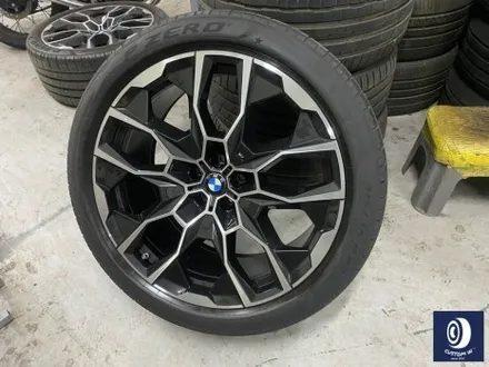BMW X7 913M 22인치 휠 상처 수리 후, 다이아몬드 커팅 휠 복원 / 용인 처인구