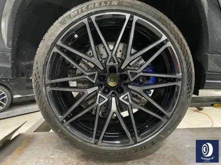 BMW X6M 컴페티션 818M 22인치 휠 상처 수리 후, 다이아몬드 커팅 휠 복원 / 용인 처인구