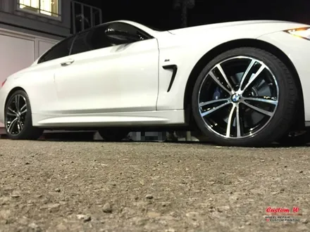 블랙폴리쉬가 잘 맞는 화이톤 바디의 BMW 428I 19인치 M휠 커스터마이징. / 용인 처인구
