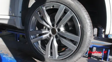 총체적 난국의  BMW X6M 휠복원(다이아몬드컷팅 휠수리), 완료 후 피렐리 PZERO 타이어 교체. / 용인 처인구