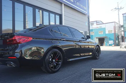 BMW G30 520D 휠도색, 캘리퍼도색. / 용인 처인구