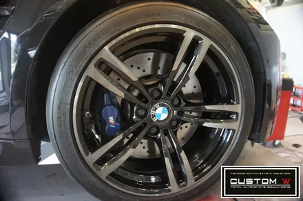 잘못된 휠수리로 고생하신 고객분.. BMW F80 M3 437M 휠복원 작업. / 용인 처인구