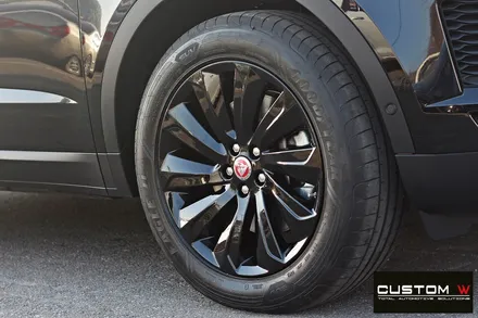 재규어 E페이스(E-PACE) 블랙유광 휠도색 / 용인 처인구