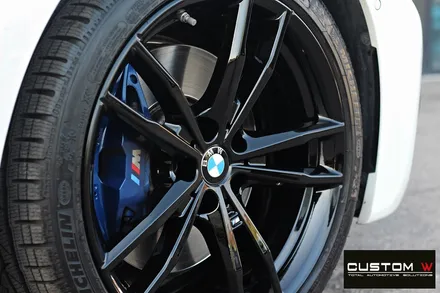 BMW G20 330i 블랙유광 휠도색 / 용인 처인구