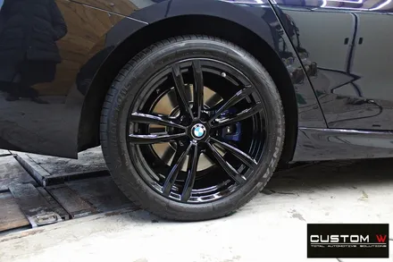 BMW 6GT 630d 19인치 블랙유광 휠도색 / 용인 처인구