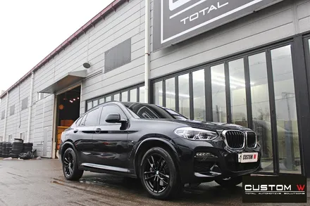 BMW X4 19인치 휠 블랙유광 휠도색 / 용인 처인구