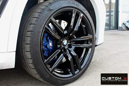 BMW F95 신형 X5M 21인치 블랙유광 휠도색 / 용인 처인구