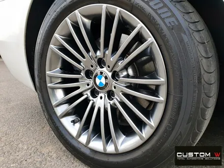 BMW F10 520d 휠 상처 수리 후 고스트 크롬 휠도색 / 용인 처인구