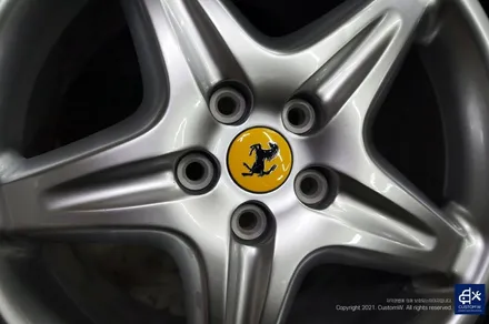 페라리 F355 베를리네타 실버 휠복원 / 용인 처인구