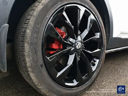 기아 소렌토 MQ4 휠수리 후 블랙유광 휠도색 / 용인 처인구