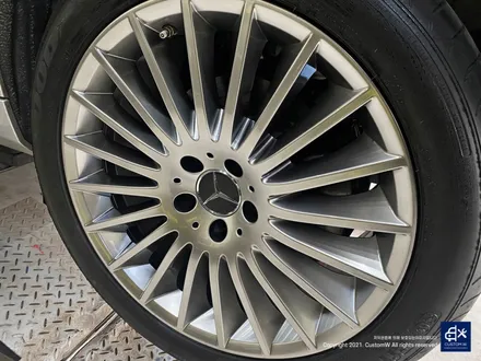 벤츠 S350d 휠수리 후 고스트 크롬 휠도색 / 용인 처인구