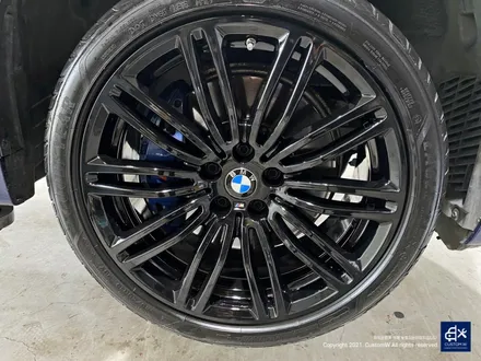 BMW G30 530i 664M 휠수리 후 블랙유광 휠도색 / 용인 처인구