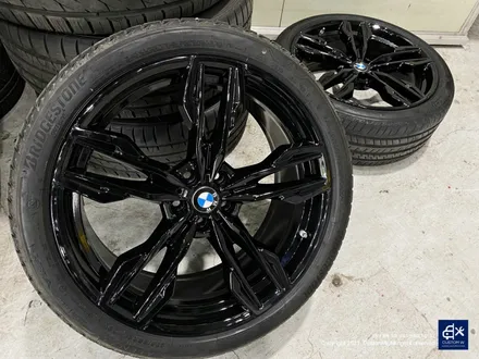 BMW X4 M40i 휠수리 후 블랙유광 휠도색 + 레드 캘리퍼 도색 / 용인 처인구