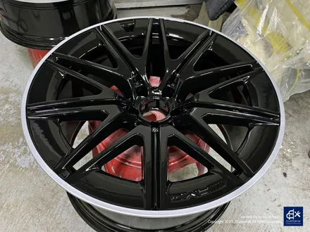 벤츠 GT43 AMG 블랙 실버 투톤 유광 휠도색 / 용인 처인구
