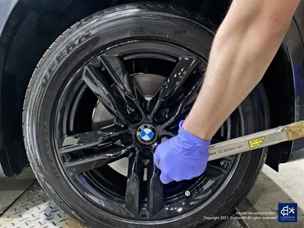 BMW X1 교환휠 블랙유광 휠도색 / 용인 처인구