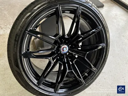 BMW G80 M3 블랙유광 휠도색 + 애시드 그린 캘리퍼 도색 / 용인 처인구