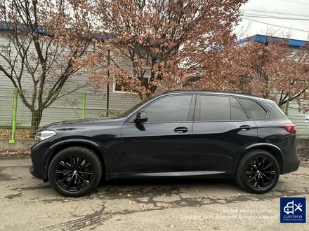 BMW G05 X5 740M 20인치 휠 상처 수리 후, 유광 블랙 휠도색 / 용인 처인구