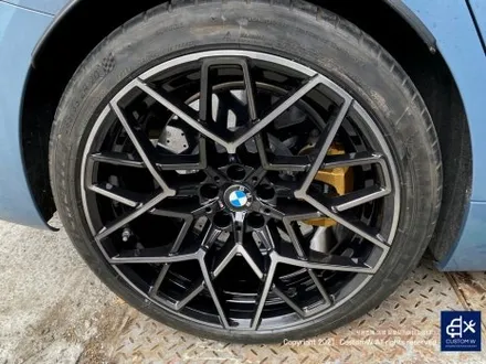 난이도가 높은  BMW M8  그란 쿠페 컴페티션 813M 휠 상처 수리 후, 다이아몬드 커팅 휠 복원 / 용인 처인구