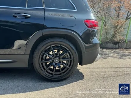 벤츠 GLB35 AMG 하이그로시 블랙 (유광 블랙) 휠 도색 작업으로 확 달라진 느낌 적인 느낌?! / 용인 처인구