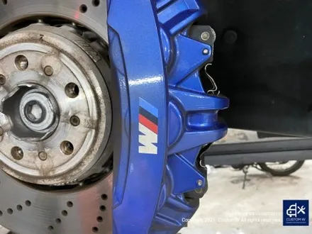 멋지게 꾸민 BMW G82 M4 컴페티션 826M 휠 도색 (M5 CS 789M 휠에 적용되는 골드 브론즈 컬러) 그리고 레드 캘리퍼 도색까지_! / 용인 처인구