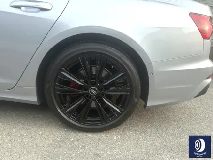 3년 전 캘리퍼 도색 작업 후, 재방문 주신 고객_! 아우디 A6 50TDI 20인치 휠 상처 수리 후, 블랙 유광 휠도색 / 용인 처인구