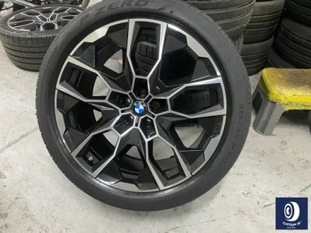 BMW X7 913M 22인치 휠 상처 수리 후, 다이아몬드 커팅 휠 복원 / 용인 처인구
