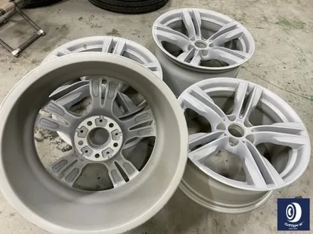 BMW F15 X5 30D 블랙 유광 휠도색 + 부식 제거 후, 캘리퍼 도색 허브 방청 코팅 작업까지_! / 용인 처인구